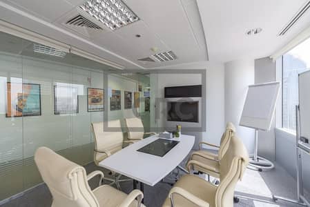 Office for Rent in Jumeirah Lake Towers (JLT), Dubai - Full Floor | Fully Furnished | Partitions
