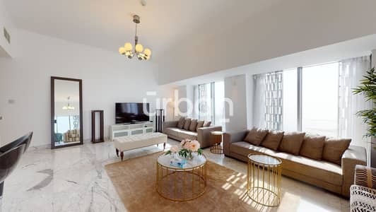 4 Bedroom Flat for Rent in Dubai Marina, Dubai - Furnished | Balcony | Sea view