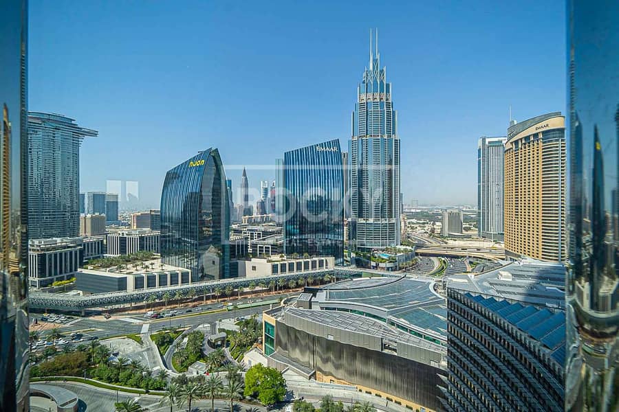 Burj Khalifa View | Huge 2 BR | Downtown