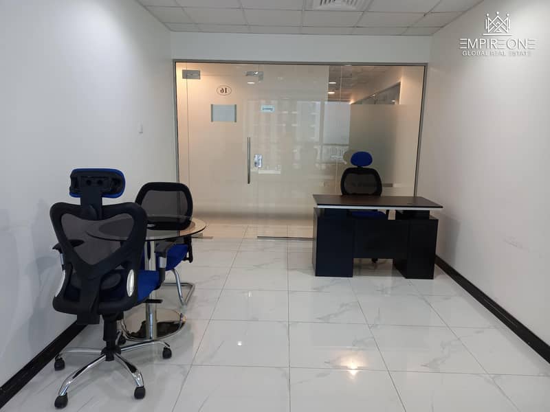 FULLY NEW OFFICE |GREAT AMBIANCE AND LOW PRICED OFFICE UNIT|BURJ KHALIFA VIEW