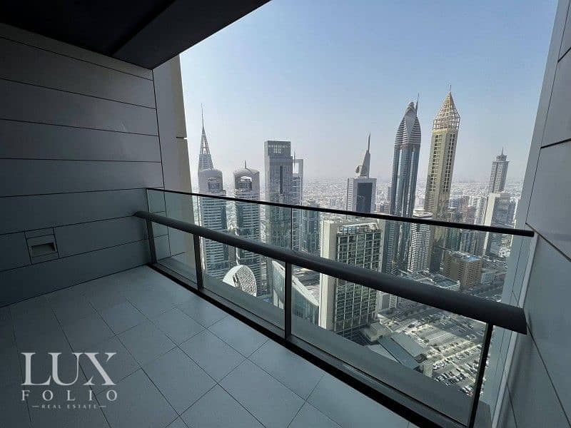 Large Corner Unit|High Floor|DIFC & Sea View