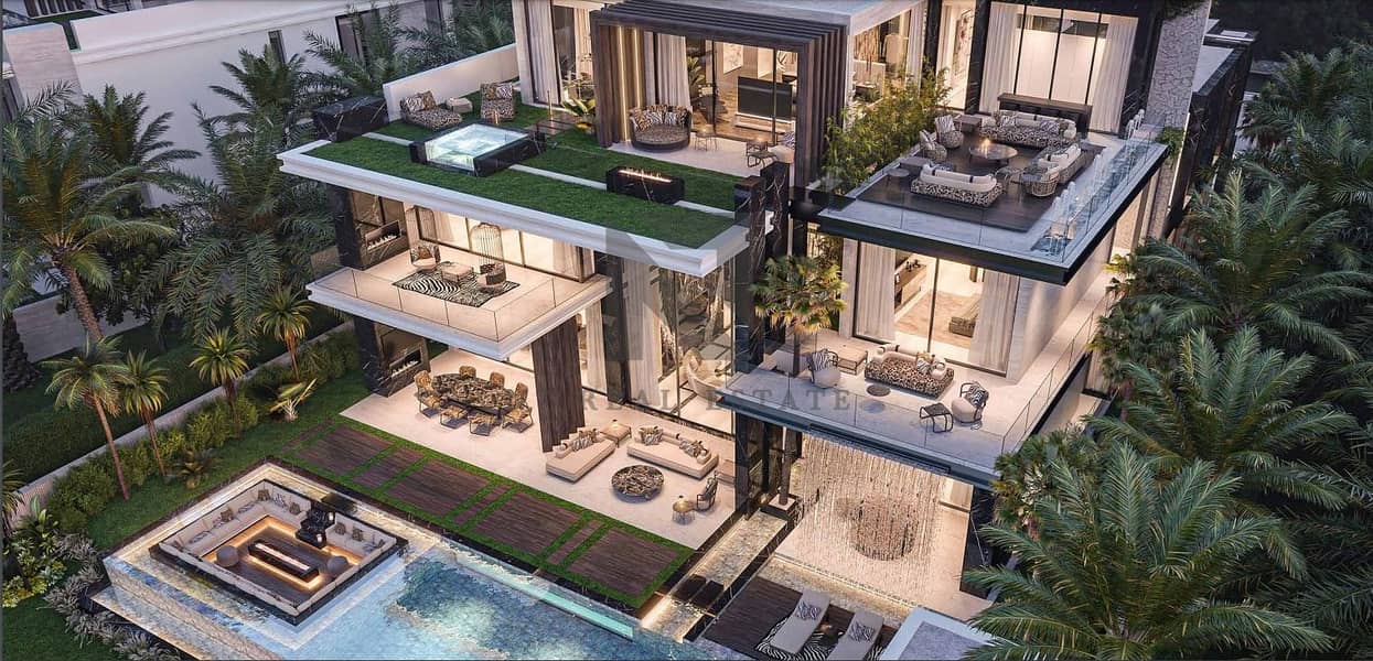 Вилла в Дамак Лагунс，Венеция, 6 спален, 5571000 AED - 6025457