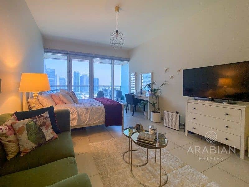 High Floor Studio | Park Views | Well Maintained