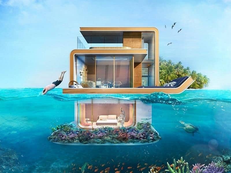 10% ROI/Underwater Villa |Furnished by Bentley /0% commission