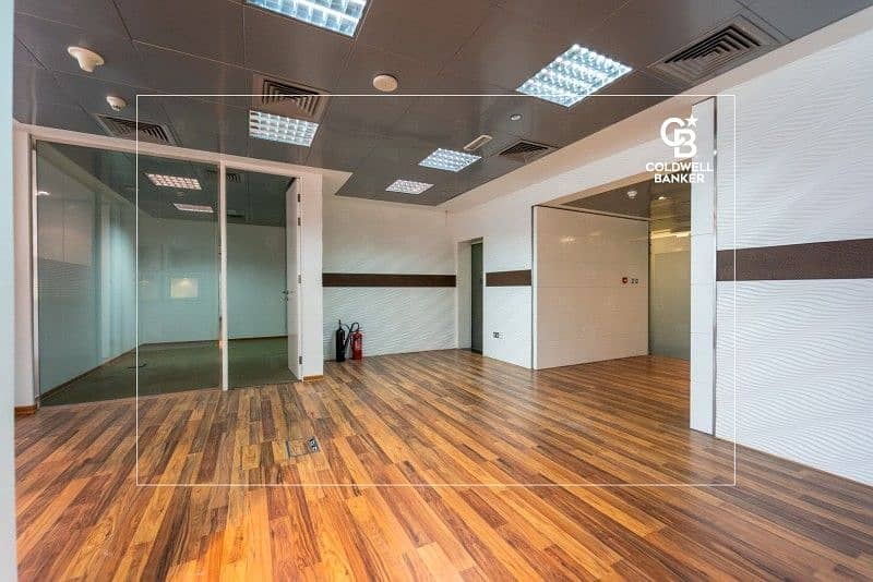 Fully Fitted Office | DED License| Next to Metro