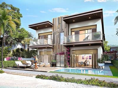 6 Bedroom Villa for Sale in Damac Lagoons, Dubai - Resale | Roof Terrace | Lagoon Facing | 50/50 plan