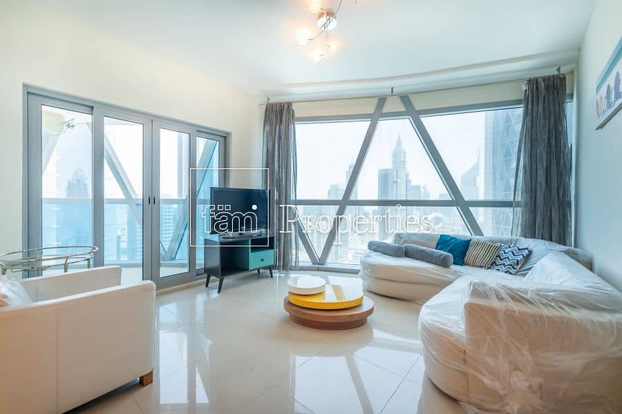 Furnished | High Floor | Sheikh Zayed Rd.