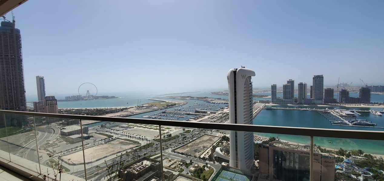 位于迪拜码头，海洋塔楼 2 卧室的公寓 125000 AED - 5956152