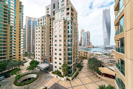 3 Bedroom Flat for Rent in Dubai Marina, Dubai - On High Floor Partial Marina View 3BR Apartment