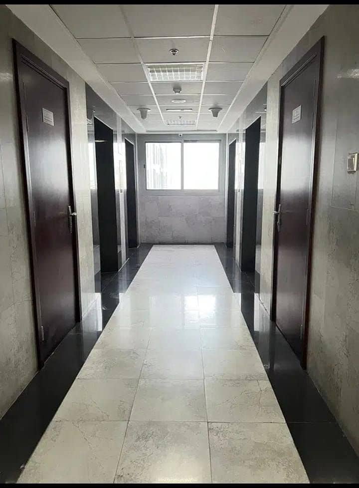 For Rent C1 - City Tower Ajman One Bedroom Apartment Open View