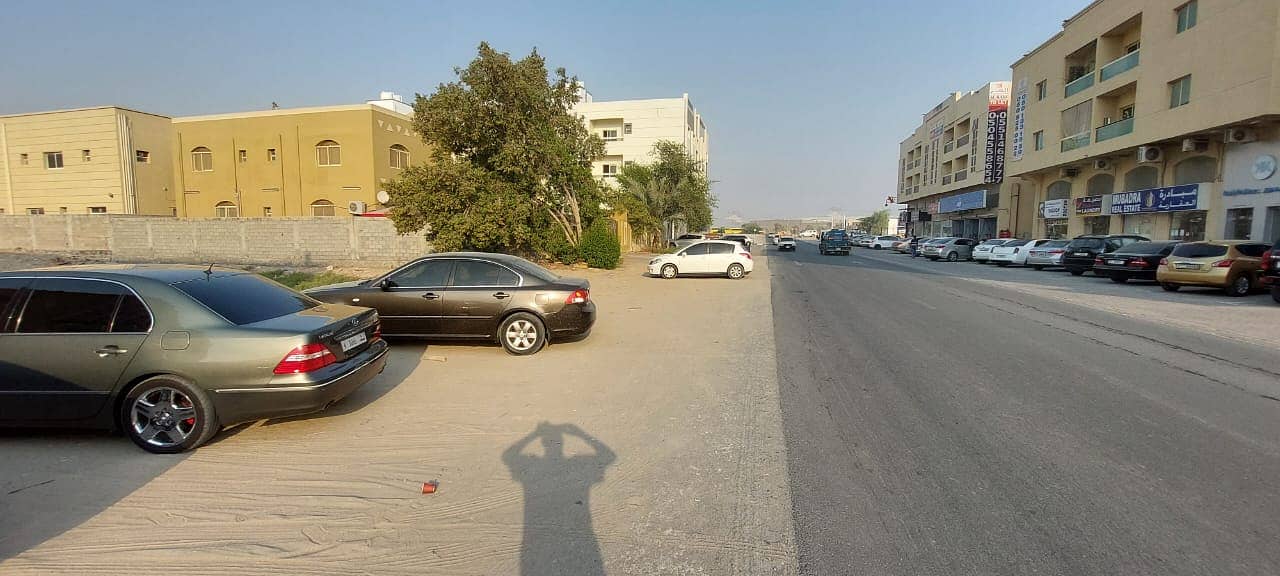 For sale commercial land in a very special location in Al Mowaihat 3 residential commercial permit Ground and two floors, an area of ​​10,000 thousand
