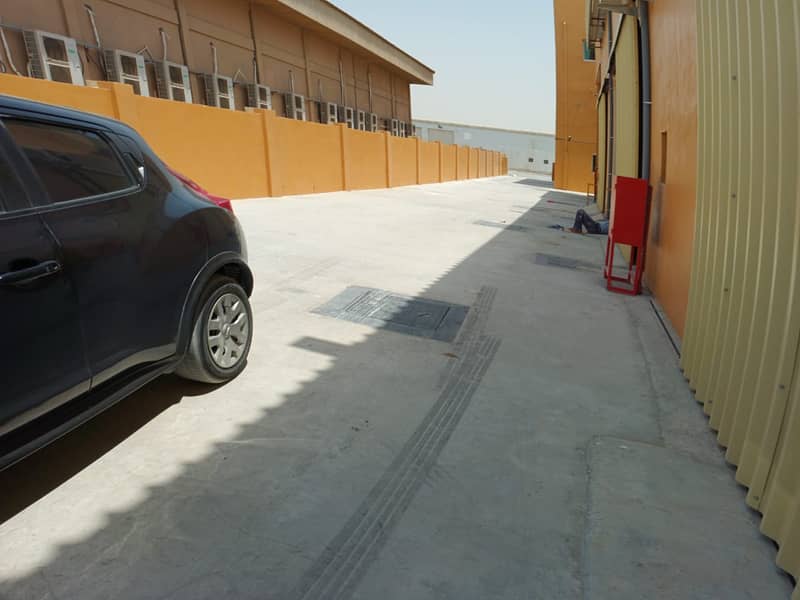 Brand New 1000 sq. ft. Warehouse for rent in new Saniya, Ajman, in a very good location