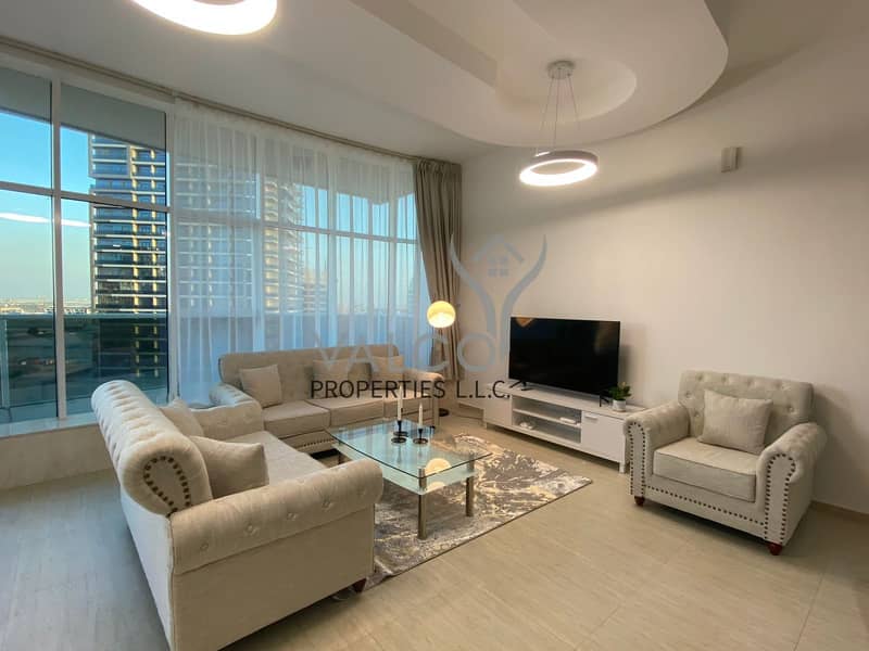 شقة في برج زينيث A2 أبراج زينيث مدينة دبي الرياضية 2 غرف 740000 درهم - 5939648