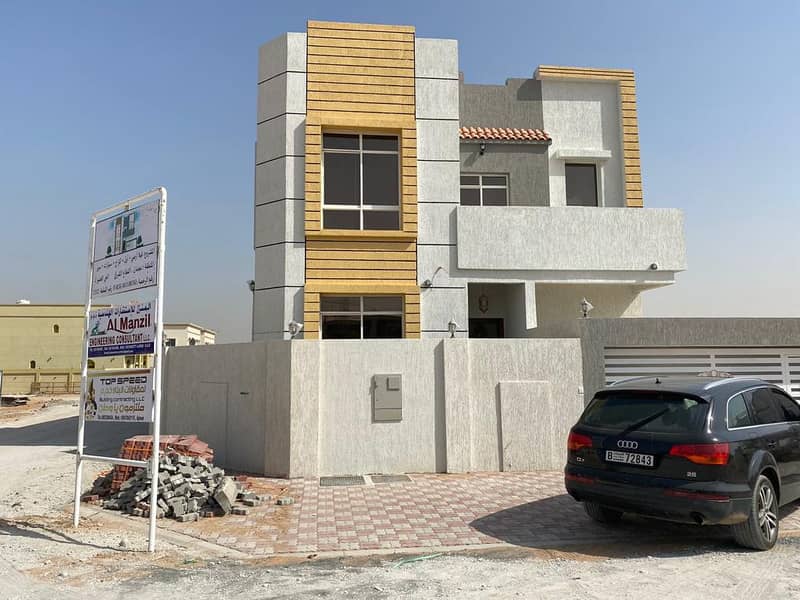 Villa for sale in Jasmine, Ajman, the first inhabitant, VIP finishing