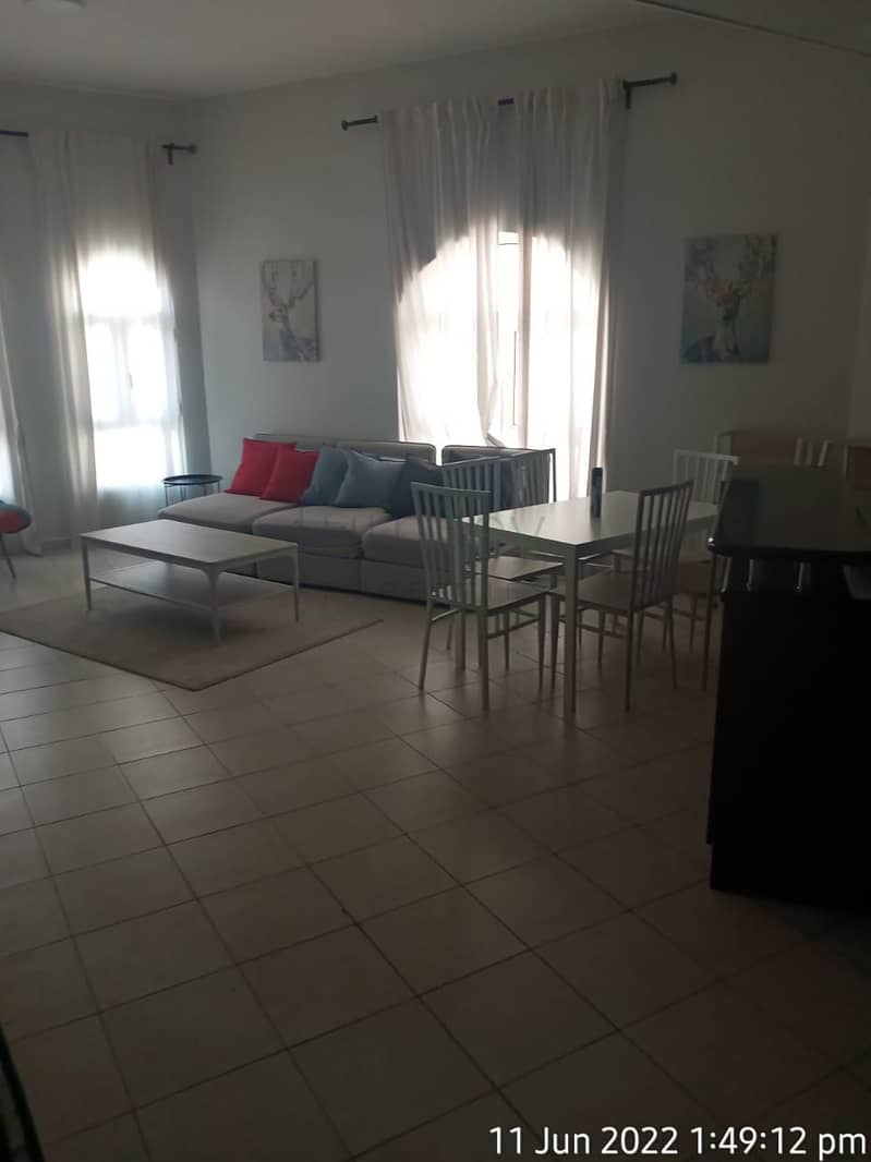 Fully Furnished 1 BR available for Rent | 8 mins from Gardens Metro