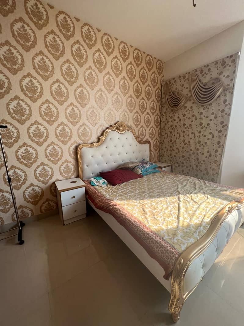 A very beautiful and neat and clean furnished studio available for rent in al nuamia tower c .