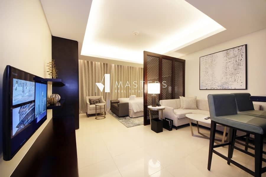 Luxury Studio | High Floor | Fully Furnished