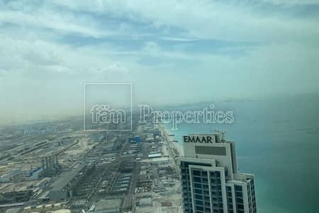 1 Bedroom Apartment for Rent in Jumeirah Beach Residence (JBR), Dubai - Marina Views | Furnished | High floor