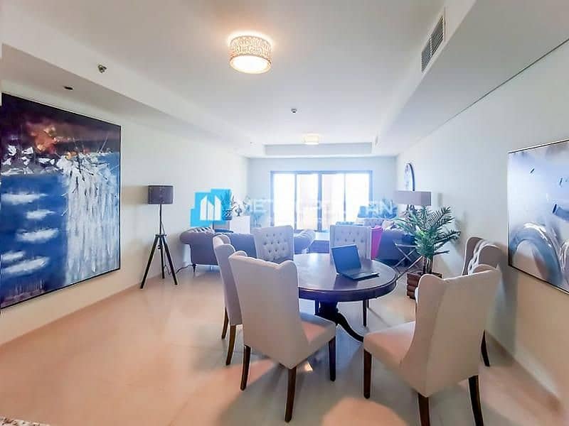 Amazing Sea View | Fully Furnished | Superb Unit