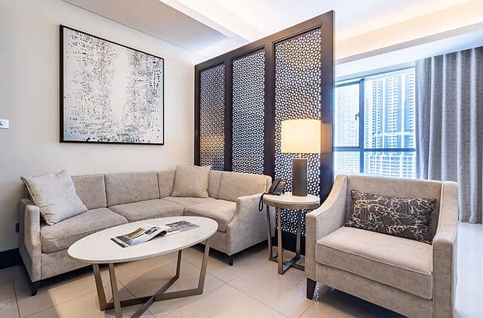 位于迪拜市中心，谦恭市中心酒店（湖畔酒店） 的公寓 19000 AED - 5828021