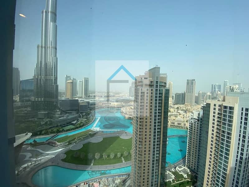 High Floor 2BR Luxurious Apartment with Burj & Fountain view