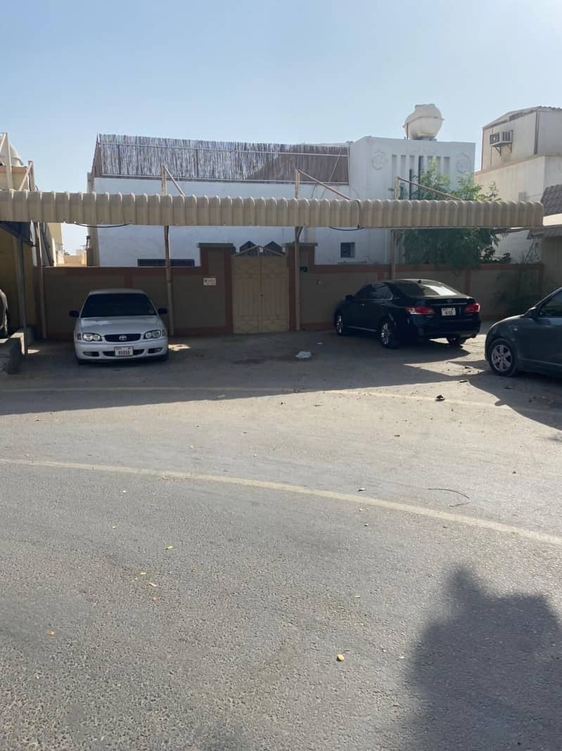 For sale house in Al Ghafia area / Sharjah   the second piece  of the main street