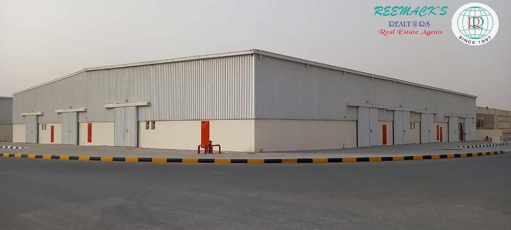 BRAND NEW WAREHOUSES WITH ATTACHED TOILET IN AL SAJAA AREA