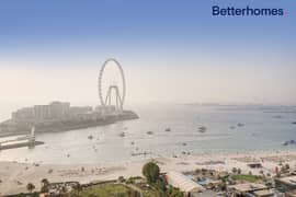 Deluxe Sea and Ain Dubai View | Rented | Spacious