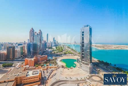 2 Bedroom Flat for Rent in Corniche Area, Abu Dhabi - 2BR | FULLY FURNISHED | SEA VIEW |