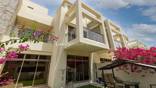 3 Bedroom Townhouse for Sale in Meydan City, Dubai - Maids Room | Landscaped Garden | Family Home