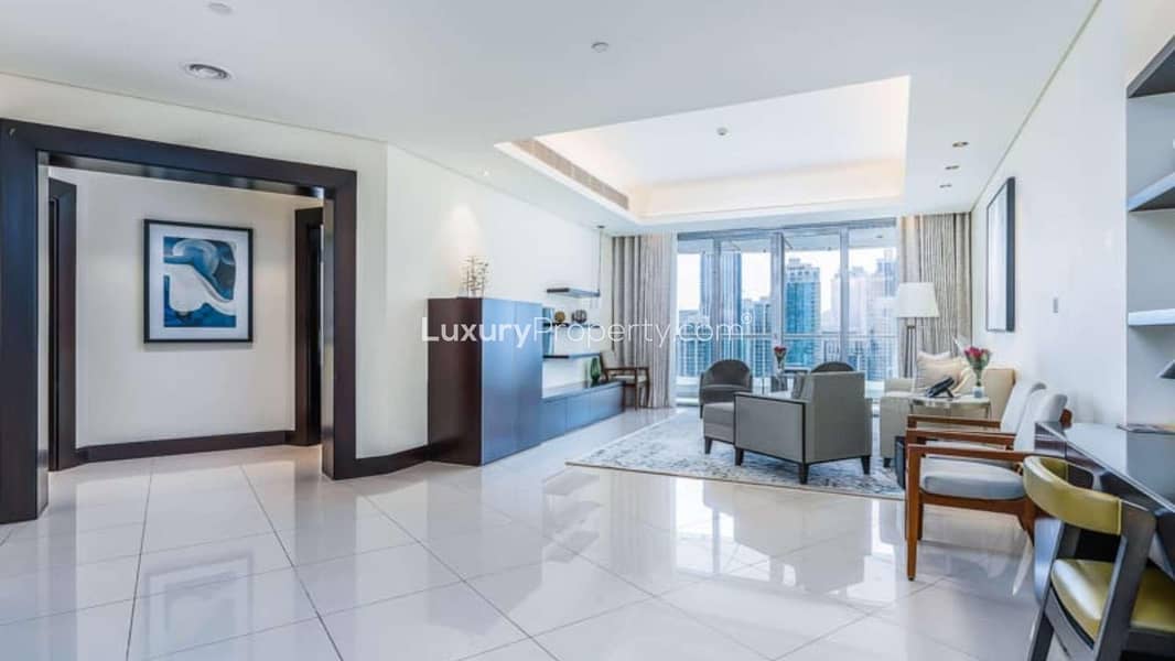 Квартира в Дубай Даунтаун，Адрес Даунтаун Отель (Лейк Отель), 2 cпальни, 400000 AED - 5861115