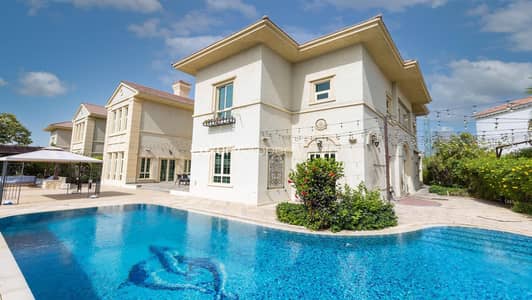 5 Bedroom Villa for Rent in Jumeirah Islands, Dubai - Tranquil Lake View | Private Garden | Family Home