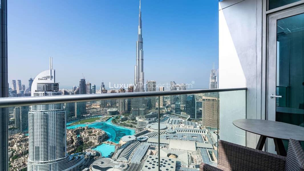 Burj Khalifa Views | High Floor | Duplex