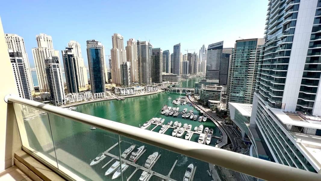 位于迪拜码头，滨海风帆塔楼 3 卧室的顶楼公寓 260000 AED - 5850394