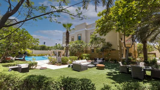 6 Bedroom Villa for Rent in Emirates Hills, Dubai - Lake View | Furnished | Private Pool | View Now