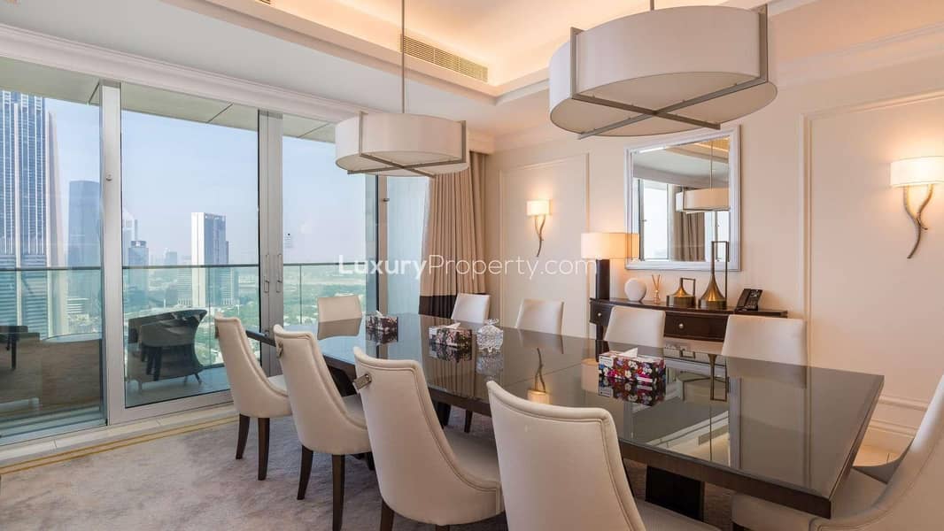 位于迪拜市中心，谦恭大道大厦 4 卧室的顶楼公寓 1200000 AED - 5903343