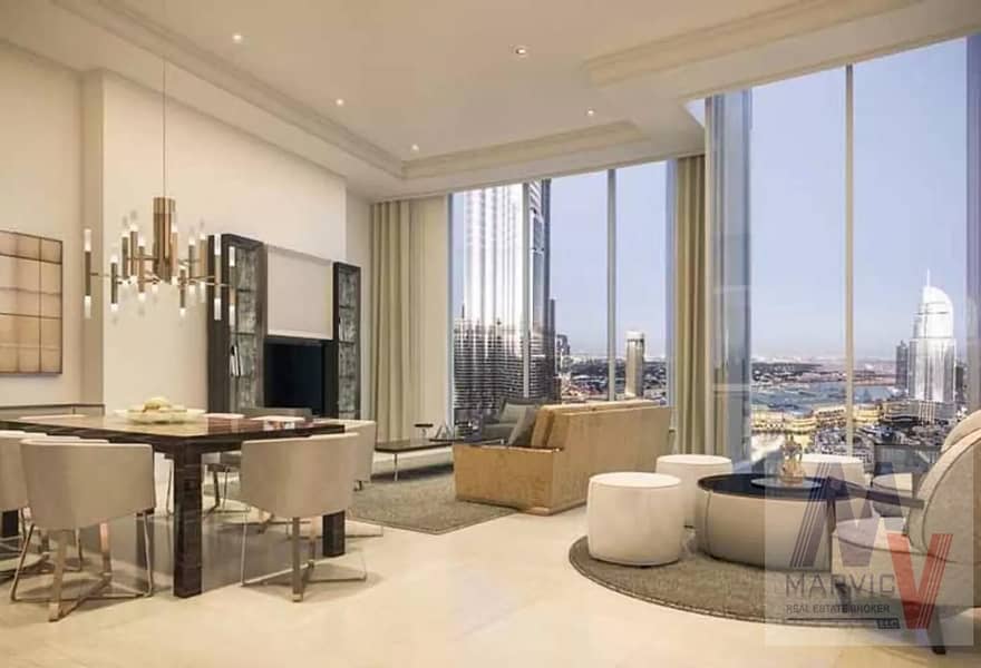 位于迪拜市中心，迪拜歌剧院谦恭公寓 2 卧室的公寓 3200000 AED - 5937415