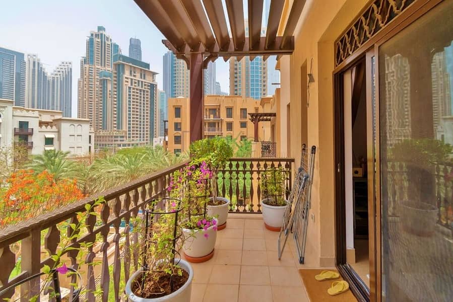 位于迪拜市中心，老城区，卡穆恩住宅区，卡穆恩1号楼 2 卧室的公寓 2450000 AED - 6036895