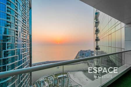 3 Bedroom Apartment for Rent in Jumeirah Beach Residence (JBR), Dubai - 3 Bedrooms | Stunning Views | Available July
