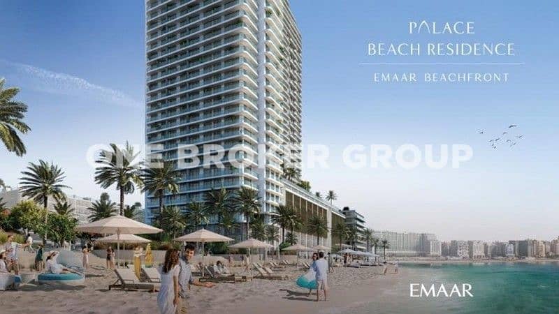 位于迪拜港，艾玛尔海滨社区，皇宫海滩公寓 3 卧室的联排别墅 8500000 AED - 6037786