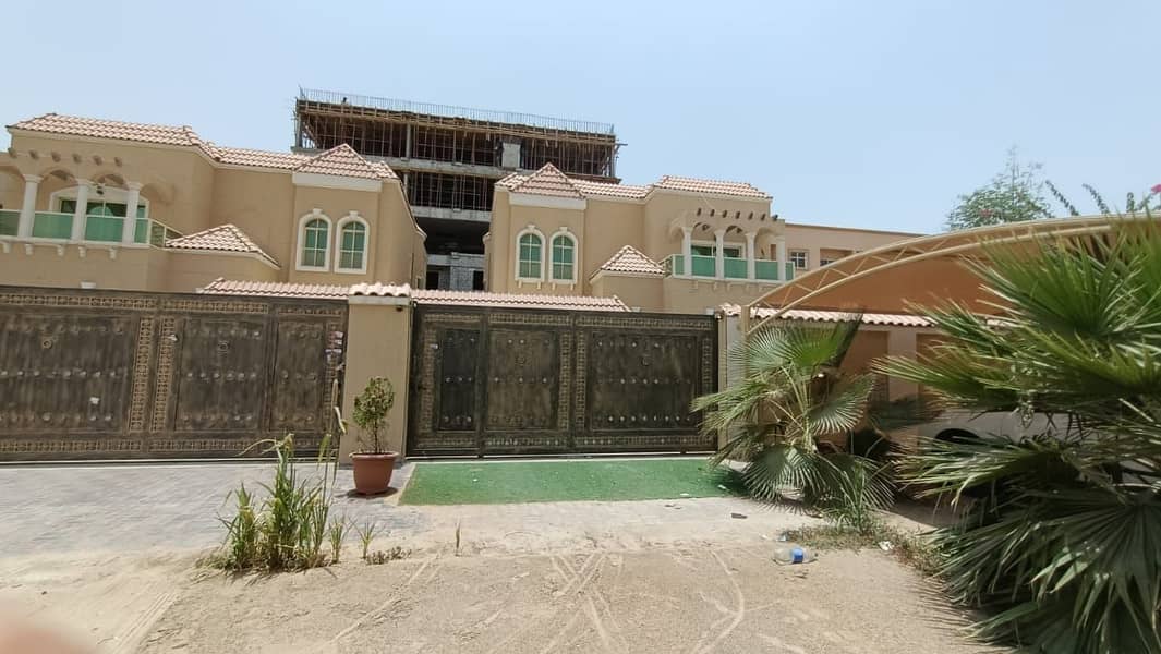 Villa for rent in Ajman, Al Rawda 3 area, close to another inhabitant of Sheikh Ammar Street