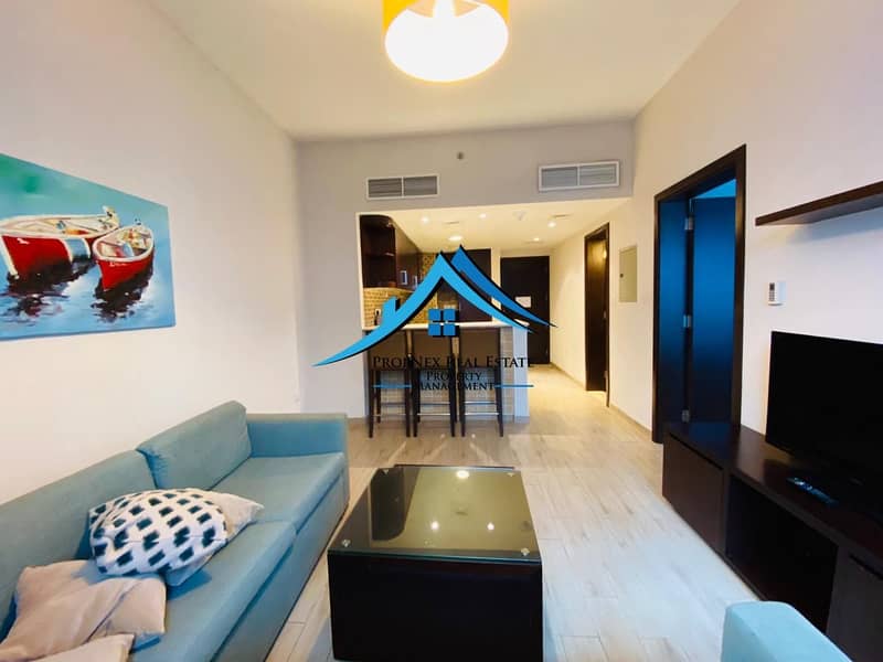 Fully Furnished 1 Bedroom Apartment With ADDC