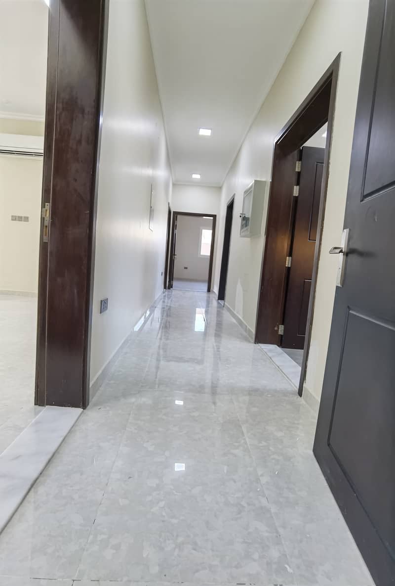 BRAND NEW LUXURY GROUND FLOOR OF VILLA 3BHK WITH SEPARATE MAJLIS WITH ATTACHED BATHROOM CLOSE TO MARKET AT MBZ 80K