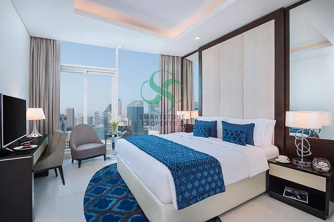 位于迪拜市中心，绝佳酒店式公寓 2 卧室的公寓 1649990 AED - 4362484