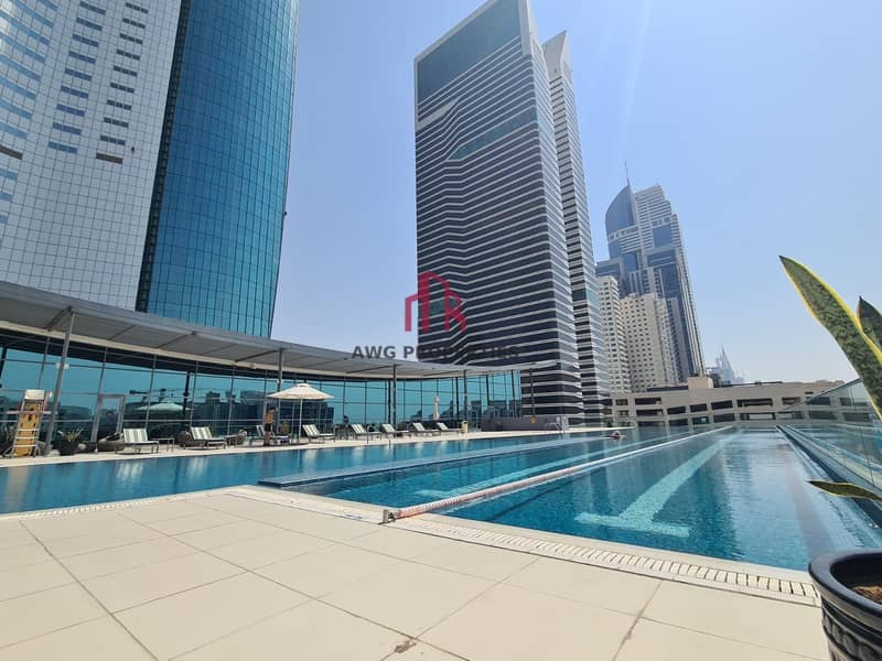 شقة في فندق أسكوت بارك بلايس دبي،شارع الشيخ زايد 1 غرفة 95000 درهم - 5390920