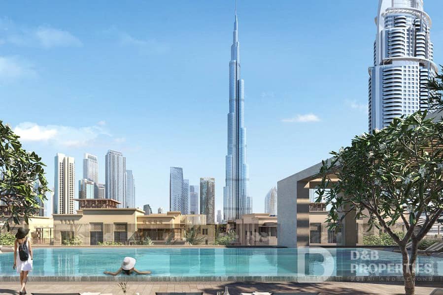 Top Floor | Full Burj View | Stunning Layout