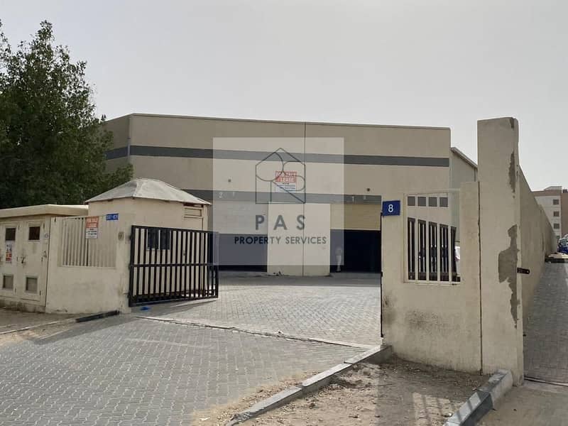 AED. 9 M | 46900 SQFT | 27000 SQFT BUA | 600 KW  WAREHOUSE FOR SALE IN DIP 2