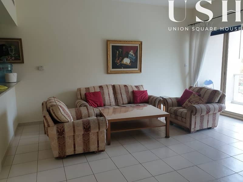 Spacious 1 Bedroom | Fully Furnished  | Great Location