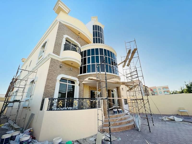 ^^^ LUXURY 7 BEDROOM VILLA IS AVAILABLE FOR RENT IN AL MOWAIHAT 3 AJMAN ONLY IN 85000 AED  ^^^