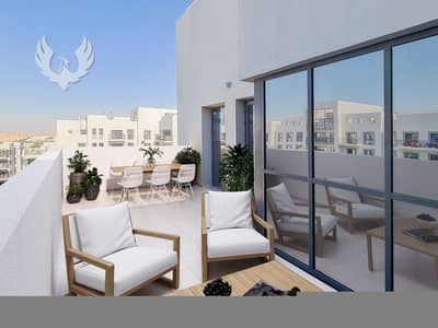 3 Bedroom Apartment for Sale in Town Square, Dubai - Vacant | Top Floor | Terrace | Pool view